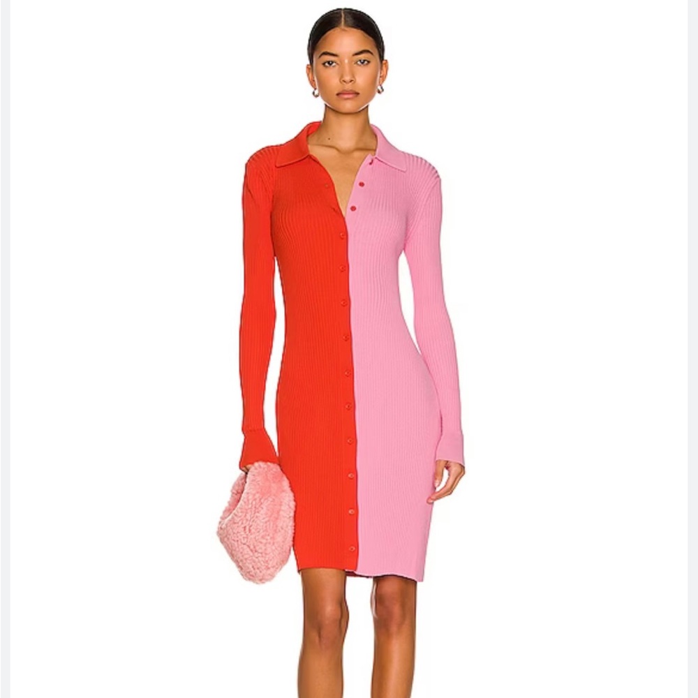 STAUD Mini Milton Dress